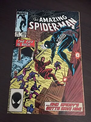 Buy Amazing Spider-man #265 First Appearance Of Silver Sable First Print • 59.95£