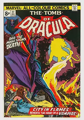 Buy Tomb Of Dracula #27 VFN- 7.5 Marvel Stamp Intact • 18.95£