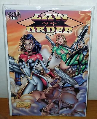 Buy Law And Order #1 #1 Variant Cover Maximum Press Lot Of 2 • 2.99£