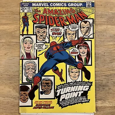 Buy MARVEL COMICS THE AMAZING SPIDER-MAN 1973 ISSUE 121 The Night Gwen Stacey Died • 132.58£
