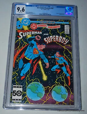Buy DC Comics Presents #87 Superboy Prime Origin & 1st Appearance 1985 CGC 9.6 NM+ • 79.95£