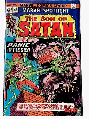 Buy Marvel Spotlight #21 Comic Marvel Comics Son Of Satan F+ • 4£