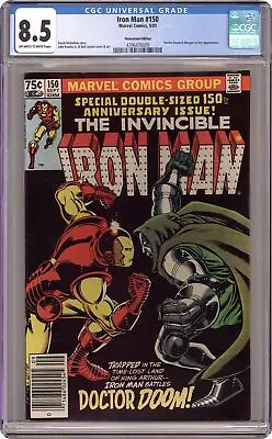 Buy Iron Man #150 CGC 8.5 Newsstand 1981 4396476009 • 75.15£