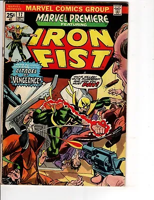 Buy Marvel Premiere #17 Comic Book 1974 Marvel Bronze Age KEY Origin Iron First • 10.32£