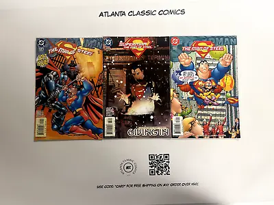 Buy 3 Super-Man DC Comic Books#132 133 134  Bat-Man Robin Wonder-Woman Flash 18 JS10 • 4.74£