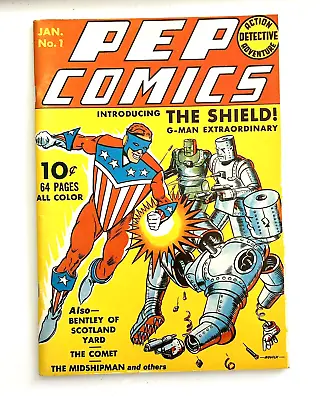 Buy 1940 Pep Comics #1 - The Shield Is In This Book - - Flashback • 10.39£