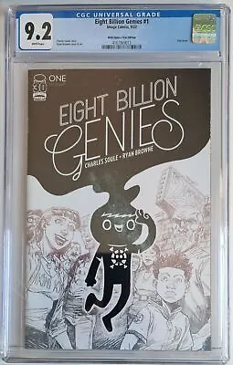 Buy Eight Billion Genies #1 (09/2022) NYCC 2022 Wish Upon A Star Foil Var - CGC 9.2 • 91.05£
