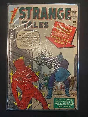 Buy Strange Tales 111 Starring The Human Torch Silver Age Comic Book • 197.65£