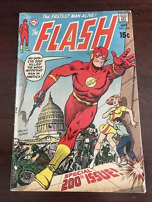 Buy The Flash #200 Bronze Age Comic September DC Vintage Comic Book Special Issue • 23.98£