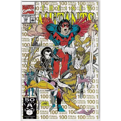 Buy New Mutants #100 Second Print Last Issue (1991) • 4.19£