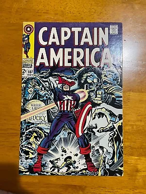 Buy Captain America #107 Marvel Bronze Age Comic Book • 51.97£