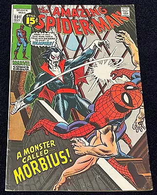 Buy Amazing Spider-Man # 101 (Oct 1971) ✨ 1st App Of Morbius! ✔ Marvel Comics Group • 237.47£