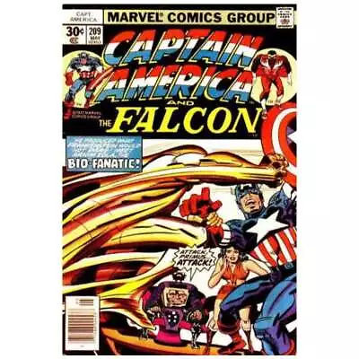 Buy Captain America (1968 Series) #209 In Very Fine Condition. Marvel Comics [c{ • 10.32£