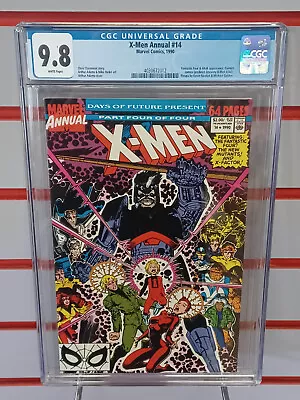 Buy X-MEN ANNUAL #14 (Marvel, 1990) CGC Graded 9.8 ~ GAMBIT ~ White Pages • 155.91£