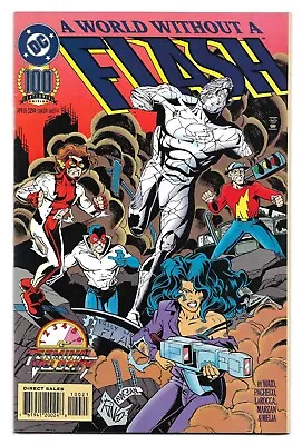 Buy Flash #100 (Vol 2) : VF/NM :  Terminal Velocity, Overdrive: The Quick And...  • 2.95£