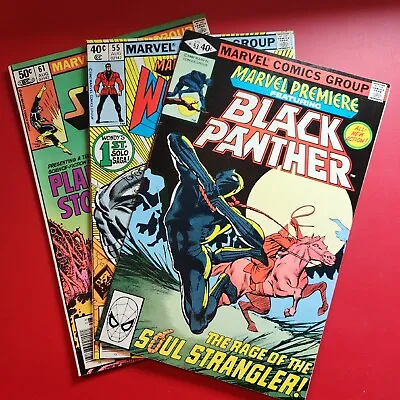 Buy Marvel Premiere Featuring: Black Panther #53 & Wonder Man #55 & Star Lord #61 • 22.08£