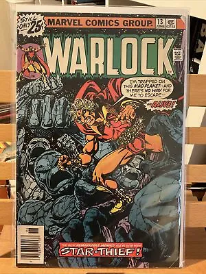 Buy Warlock #13 - 1st Appearance Of Star-Thief - Starlin Series • 3.94£
