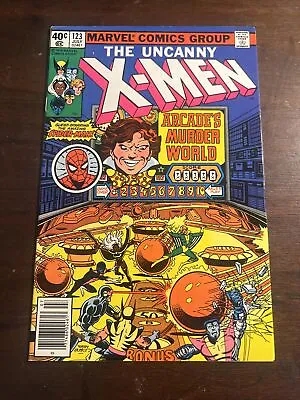 Buy Uncanny X-Men #123 July 1979 Arcade Murder World STORM KEY ! Marvel Comic • 32.17£