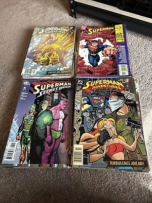 Buy DC Comics Huge Superman Comics Mixed Set Of 40+ (Lot 550) • 78.85£