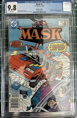 Buy MASK 1 - CGC 9.8 Newsstand - 1987 DC - 2nd Series Vol 2 - Newsstand Very Rare • 159.90£