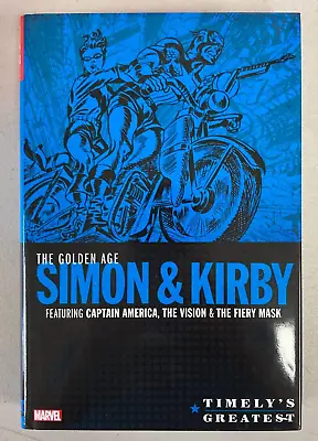 Buy The Golden Age Simon & Kirby Omnibus HC (2019) Captain America Timely Marvel • 79.66£
