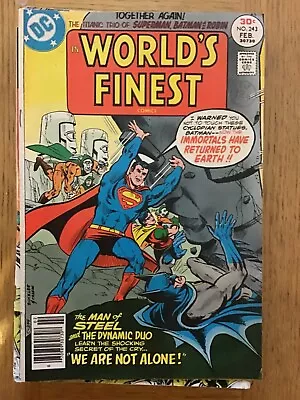 Buy World's Finest Comic Issue 243 From Feb 1977 - Free Post • 7£