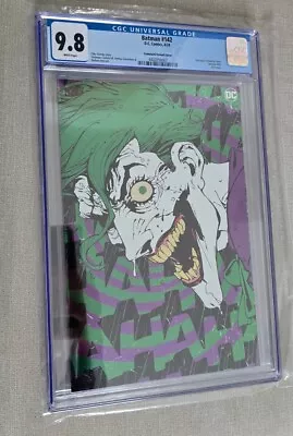 Buy Batman #142 Joker Giuseppe Camuncoli FOIL Variant CGC 9.8 DC Comics 4402050007 • 60£