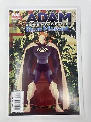 Buy ADAM Legend Of The Blue Marvel #3 2009 Marvel Comics Low Print Run VF+/NM • 38.38£