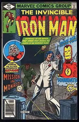 Buy Iron Man #125 Marvel 1979 (VF) 1st Cover App Of James Rhodes! L@@K! • 22.38£