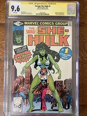 Buy Stan Lee Signed The Savage She-hulk 1 Cgc 9.6 Ss First Appearance Nm+ 1980 • 906.75£