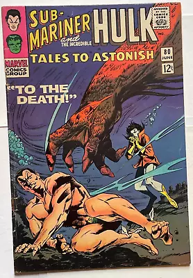 Buy Tales To Astonish #80-marvel Comics --1966 • 7.20£