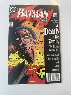 Buy BATMAN #428 - Death In The Family - Signed By MIKE MIGNOLA (HELLBOY) - JOKER • 31.97£