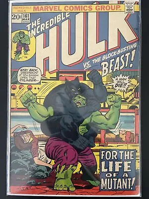 Buy The Incredible Hulk #161 (Marvel) Herb Trimpe Key Death Of Mimic Beast Vs Hulk • 24.10£