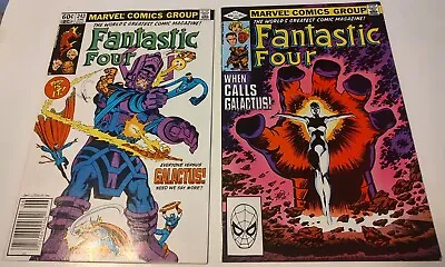 Buy 2 Byrne Fantastic Four 243 (Classic Byrne Cover),244 (Frankie Raye 2nd Nova),VF+ • 29.22£
