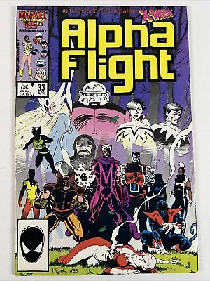Buy Alpha Flight #33 (1986) 1st Lady Deathstrike ~ Marvel Comics • 9.59£