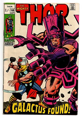 Buy Thor #168 4.5 British Edition Classic Cover 1969 Off-white/white Pages • 102.91£