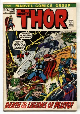 Buy THOR #199--comic Book--1972--MARVEL--1st EGO PRIME • 52.25£