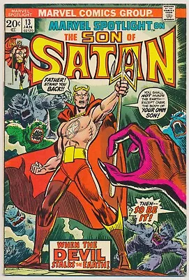 Buy Marvel Spotlight #13 Comic Book - Marvel Comics!  The Son Of Satan • 15.81£