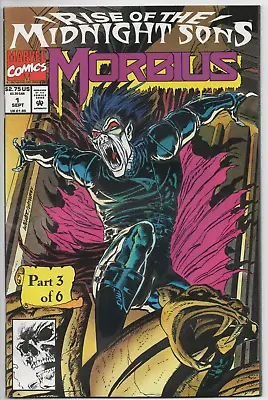 Buy Morbius The Living Vampire # 1 1992 Midnight Sons Tie In With Poster & Polybag • 9.99£