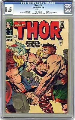 Buy Thor #126 CGC 8.5 1966 1161455005 • 500.61£