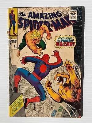 Buy The Amazing Spider-Man #57 1968 • 59.13£