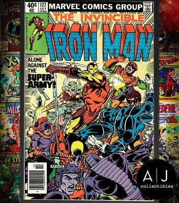Buy Invincible Iron Man #126 VF 8.0 Newsstand 1979 • 9.03£