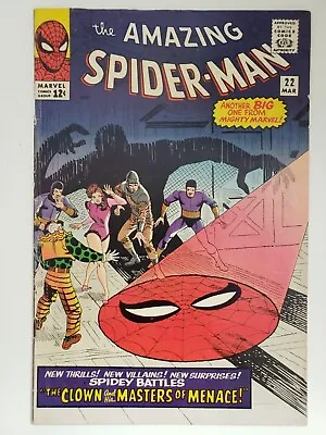 Buy Amazing Spider-Man #22 - 1965 - 1st Appearance Of Princess Python - Silver Age • 119.93£