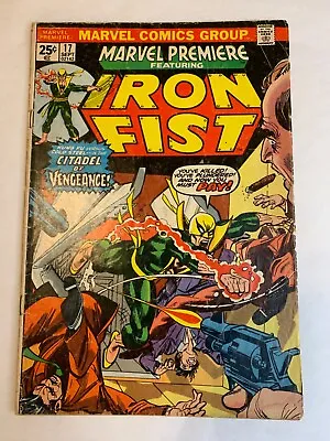 Buy Marvel Premiere Iron Fist #17 SEPT 1974 • 15.98£
