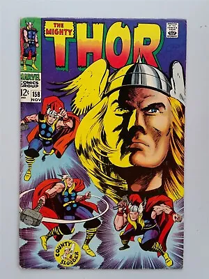 Buy Thor Mighty #158 Vg+ (4.5) Origin Issue Nov 1968 Marvel Comics ** • 12.99£