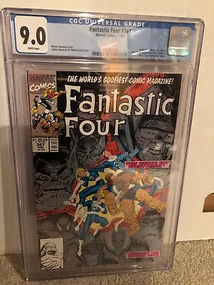Buy 🔑🔥🔥🔥 CGC 9.0 Fantastic Four #347 KEY 1st New Team Spider-Man!🔑💎🔥 • 21.59£