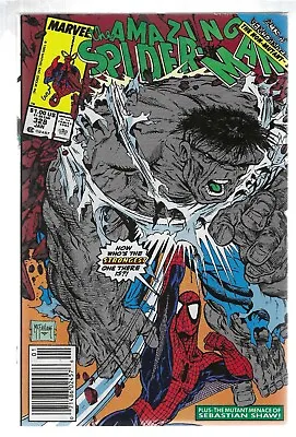 Buy AMAZING SPIDER-MAN #328 NEWSSTAND 1990 8.0/VF+LAST TODD McFARLANE IN THIS SERIES • 27.69£