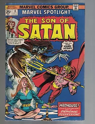 Buy 1974 Marvel Spotlight Son Of Satan #18 - Stored Since Purchase • 5.28£