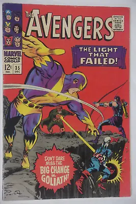 Buy The Avengers #35 1st Roy Thomas Scripts (1966)  • 55.99£