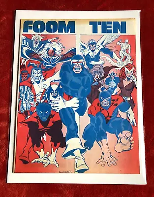 Buy FOOM #10 Stunning High Grade Copy Pre-dates Giant Size X-Men 1 X-Men 94 Marvel • 394£